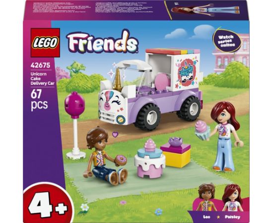 LEGO Friends Jednorożcowa dostawa tortu (42675) Jaunumi, Bērnu preces
