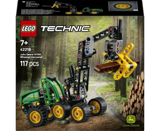 LEGO Technic Harwester kołowy John Deere (42218) Jaunumi, Bērnu preces