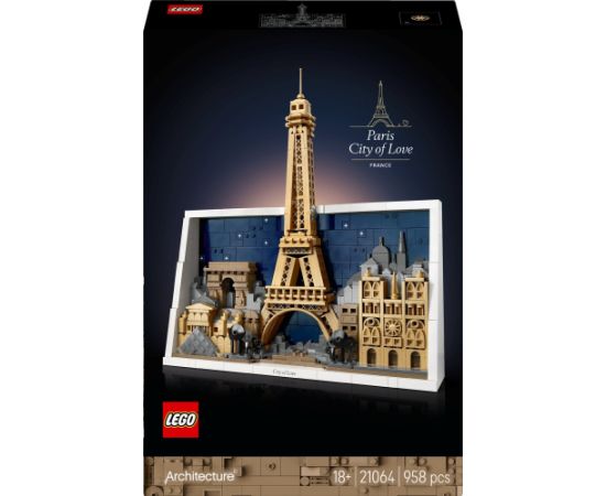 LEGO Architecture Paryż miasto miłości (21064) Jaunumi, Bērnu preces