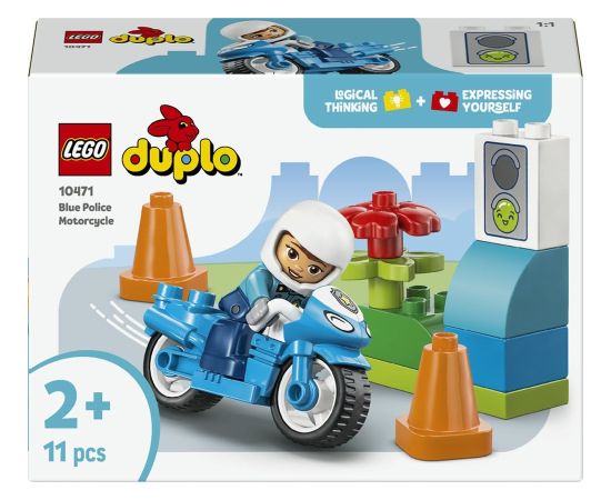 LEGO Duplo Niebieski motocykl policyjny (10471) Jaunumi, Bērnu preces