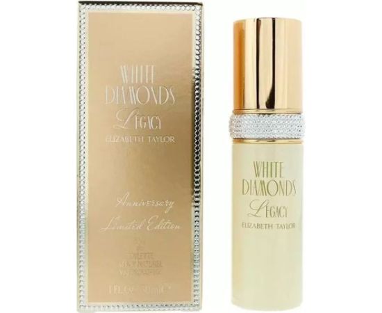 Elizabeth Taylor White Diamonds Legacy Eau De Toilette, dla kobiet, 30 ml Sieviešu Smaržas