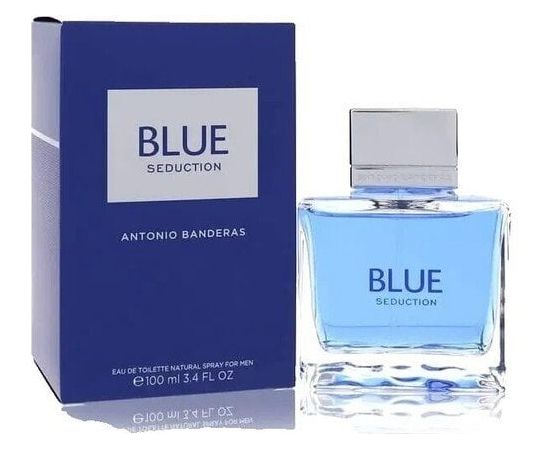 Antonio Banderas Electric Blue Seduction Eau De Toilette, For Men, 100 ml Vīriešu Smaržas