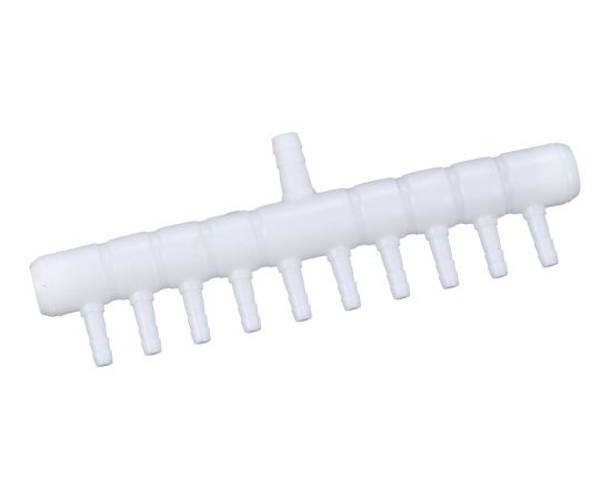 Esselte Aqua Natura, rozdzielacz powietrza, biały, PP, 8 mm do 4 mm, 10 przejść, 25szt/ op. Citas preces