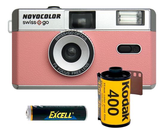 Novocolor Swiss+Go 35mm, pink Jaunumi - Audio-Video