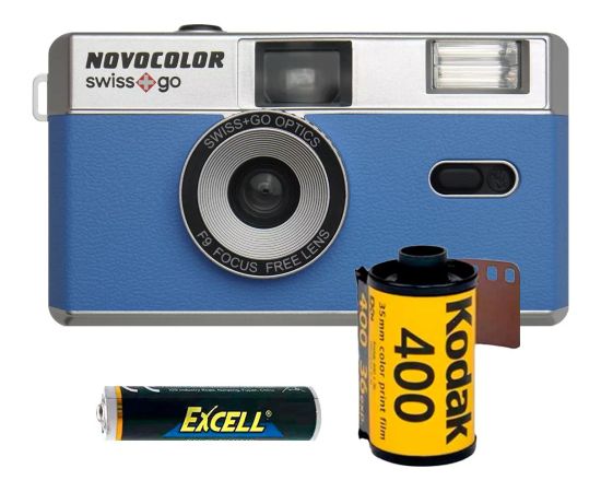 Novocolor Swiss+Go 35mm, blue Jaunumi - Audio-Video