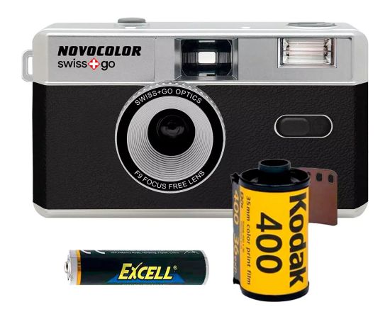 Novocolor Swiss+Go 35mm, black Jaunumi - Audio-Video