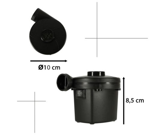 Bestway Elektriskais matrača sūknis 12V/240V Piepūšamie matrači un spilveni