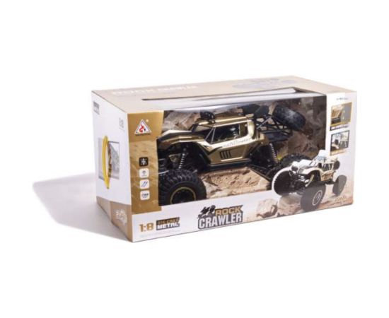 RoGer RC Rock Crawler Radiovadāma mašīna bagijs 2.4GHz / 1:8 / 51cm Zelta Radio vadāmās rotaļlietas (RC)