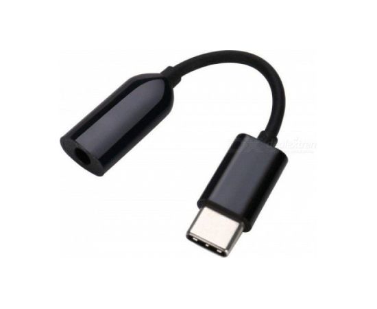 Xiaomi Original Type C | 3.5mm Adapter Black (Bulk) Data USB kabeļi