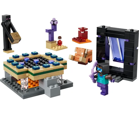 Lego Minecraft Podróż przez portal netheru (21584) LEGO Minecraft