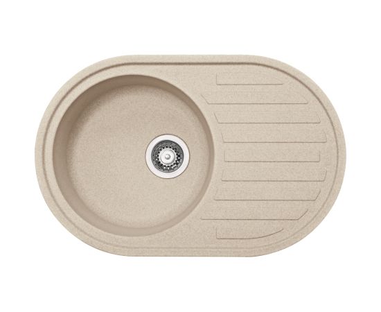 Franke Maris ROG 611 3 1/2" WWK REV BSW Iebūvējama Granīta Bēša Virtuves Izlietne Кухонные раковины