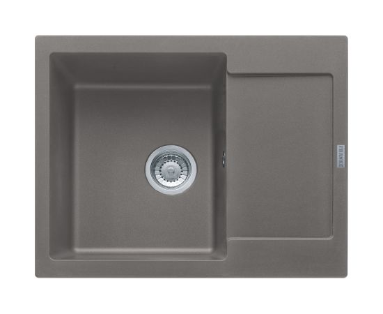 Franke Maris MRG 611-62, Iebūvējama fragranīta virtuves izlietne Pelēka Virtuves izlietnes