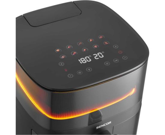 Hot air fryer Sencor, black Multifunkcionālie katli