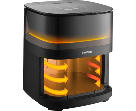 Hot air fryer Sencor, black Multifunkcionālie katli