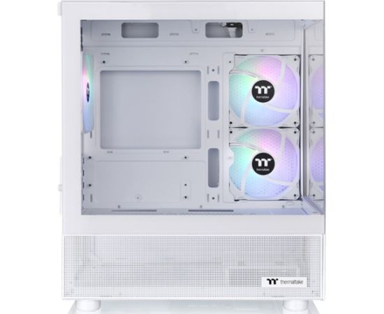 Thermaltake View 170 TG ARGB, Tower Case (White, Tempered Glass x 2) Datoru korpusi