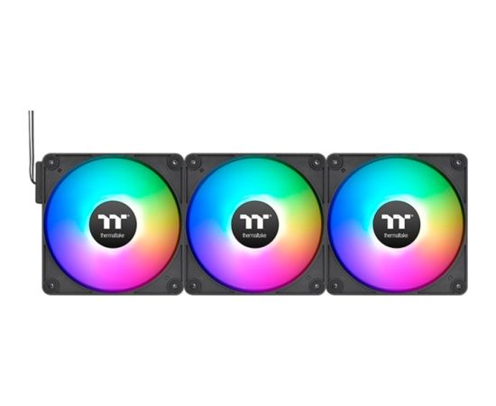 Thermaltake CT140 EX ARGB Sync PC Cooling Fan, Case Fan (Black, Pack of 3) Korpusu dzesēšana