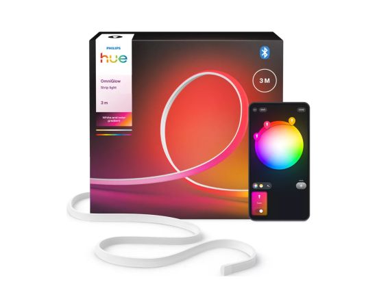 Philips Hue OmniGlow Lightstrip 3 m 40 W Bluetooth, Zigbee Декоративное освещение 