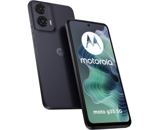 Motorola Moto G35 4/256GB 5G Midnight Black Мобильные телефоны