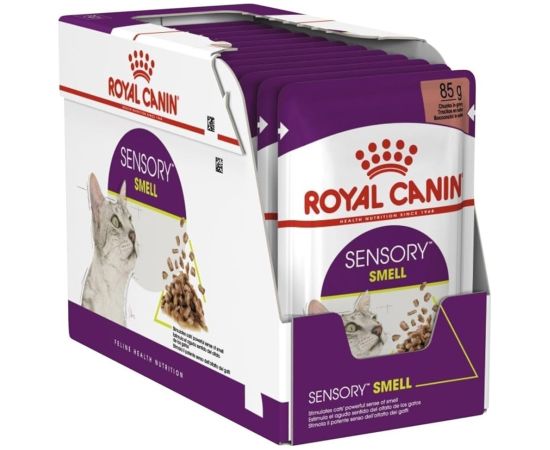 Karma Royal Canin Sensory Smell gravy 12x85g Kaķu konservi