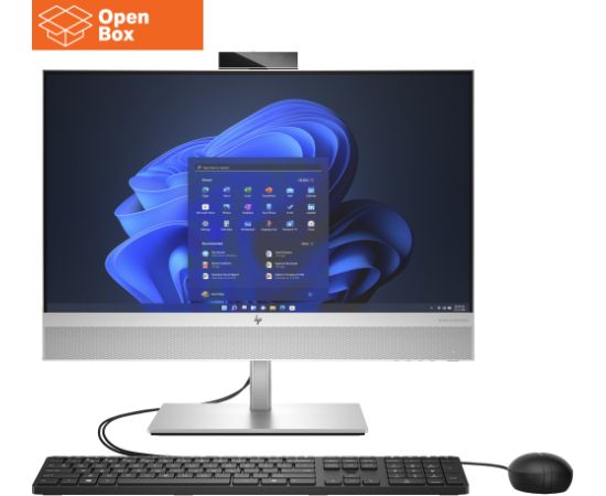 HP Elite 840 G9 AIO All-in-One - OPENBOX - i5-12500, 16GB, 512GB SSD, 23.8 FHD Non-Touch AG, FPR, Height Adjustable, USB Mouse, webcam, speakers, Win 11 Pro Downgrade, 3 years / 5V8X1EA#B1R?/OPENBOX Datori All In One