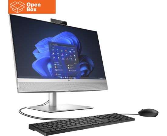 HP Elite 840 G9 AIO All-in-One - OPENBOX - i5-12500, 16GB, 512GB SSD, 23.8 FHD Non-Touch AG, FPR, Height Adjustable, USB Mouse, webcam, speakers, Win 11 Pro Downgrade, 3 years / 5V8X1EA#B1R?/OPENBOX Datori All In One