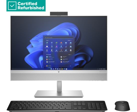 RENEW SILVER HP Elite 840 G9 AIO All-in-One 24 - i5-13600, 8GB, 256GB SSD, 23.8 FHD Non-Touch AG, Height Adjustable, Win 11 Pro, 1 years / 7B0Q0EAR#ABF Datori All In One