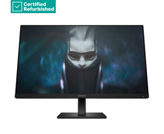 RENEW SILVER OMEN by HP 24 FHD Gaming Monitor - 23.8" 1920x1080 FHD 300-nit 165Hz AG, IPS, 2x HDMI/DisplayPort, height adjustable/tilt/pivot, 1 years / 780D9E9R#ABB Monitori