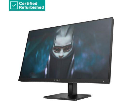 RENEW SILVER OMEN by HP 24 FHD Gaming Monitor - 23.8" 1920x1080 FHD 300-nit 165Hz AG, IPS, 2x HDMI/DisplayPort, height adjustable/tilt/pivot, 1 years / 780D9E9R#ABB Monitori