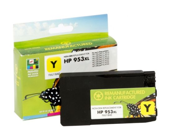 Static Control Compatible Static-Control HP Ink No.953 XL Yellow (F6U18AE) New chip Jaunumi -Dārzam