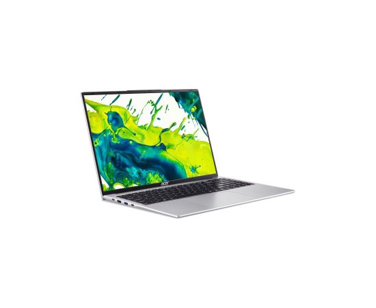 Notebook ACER Aspire AL16-54P-52AL CPU  Intel Core 5 120U 1400 MHz 16" 1920x1200 RAM 16GB DDR5 SSD 512GB Intel Intel Graphics Integrated ENG Card Reader MicroSD Windows 11 Home Silver 1.53 kg NX.D73EL.002 Portatīvie datori