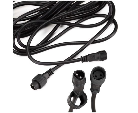 Uzlādēšanas pagarinātājs LED apgaismojumam 5 m IP65 Springos CL1241 Ziemassvētku lampiņas, LED virtenes