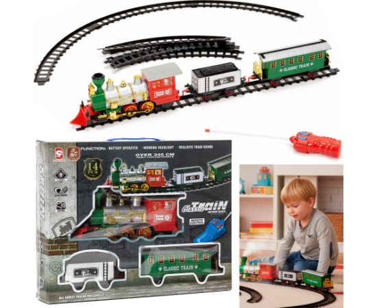 Elektriskais rotaļu parādes vilciens ar vagoniem Springos KG0052 Jaunumi, Bērnu preces