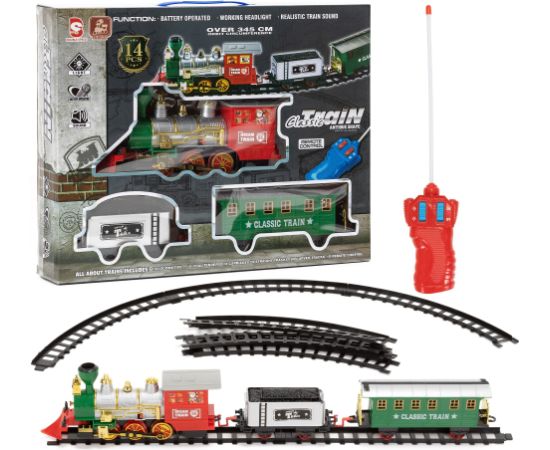 Elektriskais rotaļu parādes vilciens ar vagoniem Springos KG0052 Jaunumi, Bērnu preces