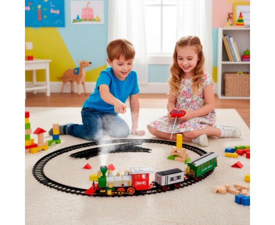 Elektriskais rotaļu parādes vilciens ar vagoniem Springos KG0052 Jaunumi, Bērnu preces