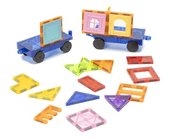 Magnētiskā konstruktoru spēle 100 daļas Springos KG0048 Jaunumi, Bērnu preces