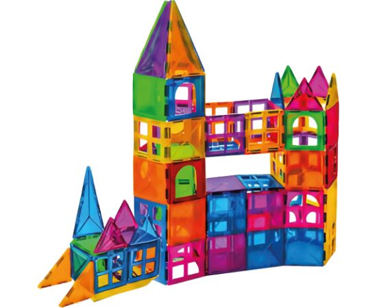 Magnētiskais konstruktors 60 daļas Springos KG0047 Jaunumi, Bērnu preces