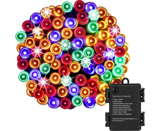 LED dekoratīvā virtene 300 cm Springos CA1442 Ziemassvētku lampiņas, LED virtenes