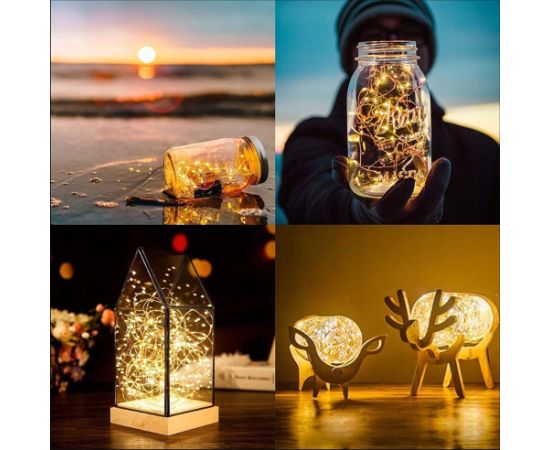 Ziemassvētku egles lampiņas 300 LED Springos CL0308 Ziemassvētku lampiņas, LED virtenes