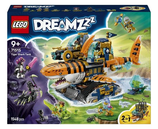 LEGO DREAMZzz Rekinoczołg tygrysi (71515) Jaunumi, Bērnu preces