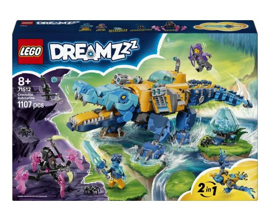 LEGO DREAMZzz Krokodylołódź podwodna (71512) Jaunumi, Bērnu preces