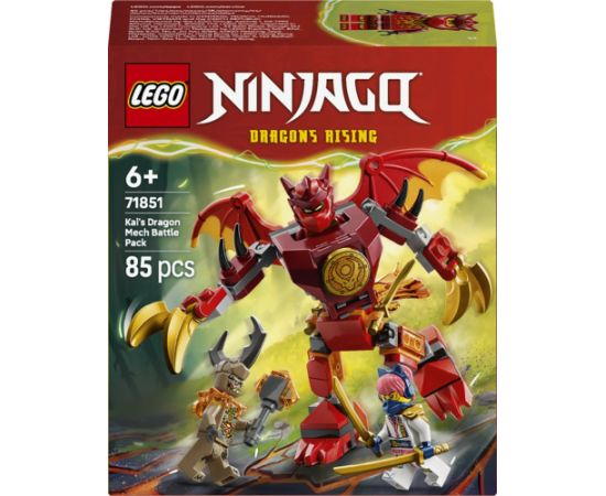 LEGO Ninjago Smok-mech Kaia — zestaw bitewny (71851) Новости - Детские товары