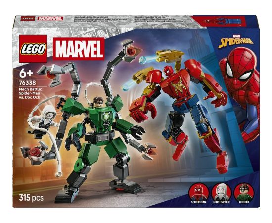 LEGO Marvel Bitwa mechów: Spider-Man kontra Doc Ock (76338) Jaunumi, Bērnu preces