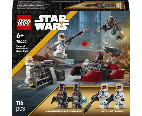 LEGO Star Wars Oblężenie Mandalory — zestaw bitewny (75449) Jaunumi, Bērnu preces