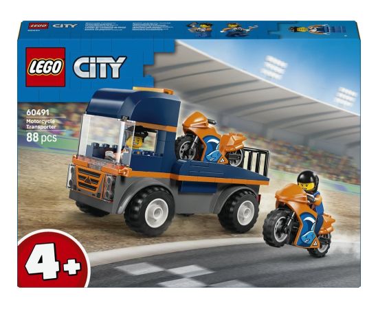 LEGO City Laweta dla motocykli (60491) Jaunumi, Bērnu preces