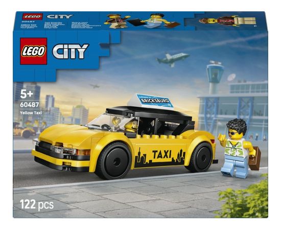 LEGO City Żółta taksówka (60487) Jaunumi, Bērnu preces