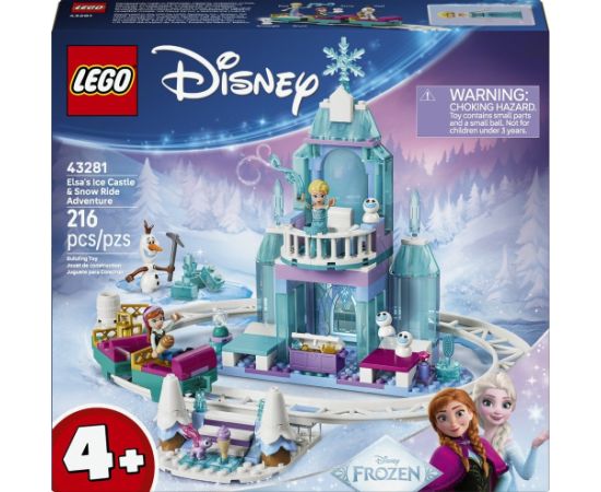 LEGO Disney Lodowy zamek Elzy (43281) Jaunumi, Bērnu preces