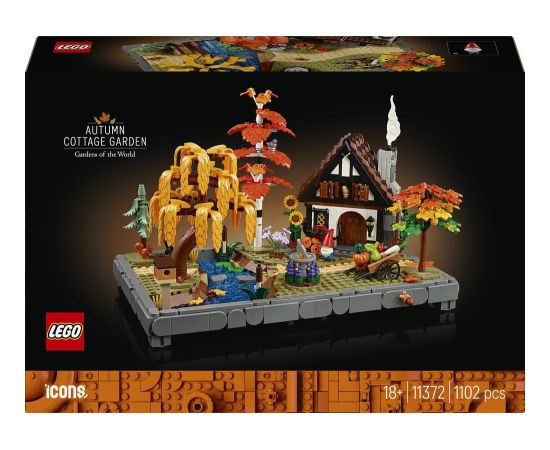 LEGO Icons Jesienny ogród z chatką (11372) Jaunumi, Bērnu preces