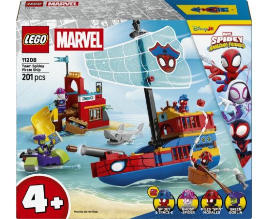 LEGO Marvel Statek piracki drużyny Spidey (11208) Jaunumi, Bērnu preces