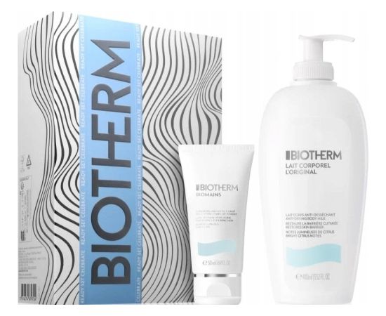 Biotherm SET (Mleczko do ciała 400ML + BIOMAINS VITAMINE 50ML) Smaržas - NESAKĀRTOTS