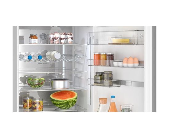 Bosch Serie 6 KGN49LBCF fridge-freezer Freestanding 440 L C Black Крупная бытовая техника